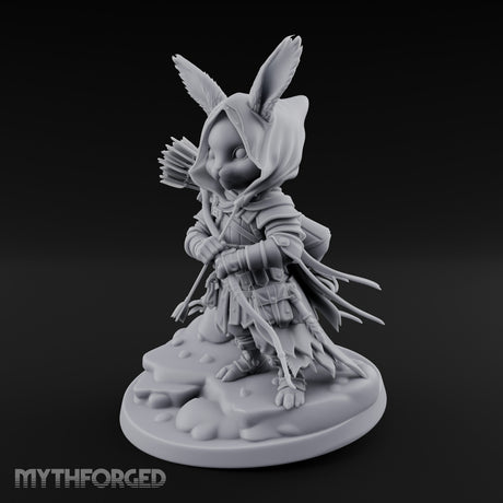 Hooded Bow Clutching Rabbitfolk Ranger gallery 15