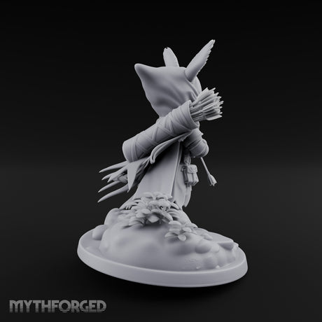 Hooded Bow Clutching Rabbitfolk Ranger gallery 7