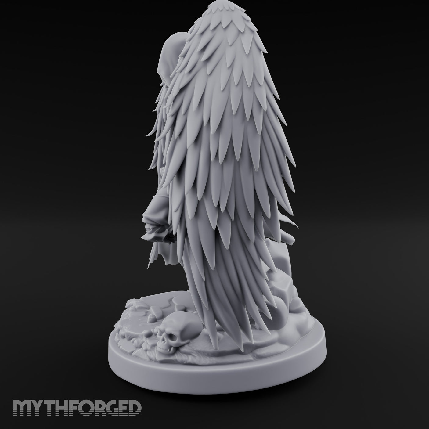 Hooded Cloak Trailing Angel Assassin gallery 14