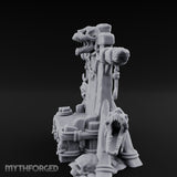 Hook-Hung Rune-Etched Idol Throne Altar Miniature for Dungeons and Dragons, Pathfinder or other TTRPGs