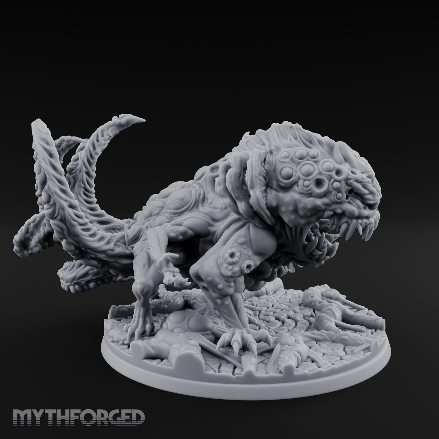 Tentacles Lashing Star Spawn Hulk Brute Miniature for Dungeons and Dragons, Pathfinder or other TTRPGs