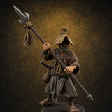 Horde Advancing Nomad Spearman B — painted concept preview (miniature supplied unpainted)