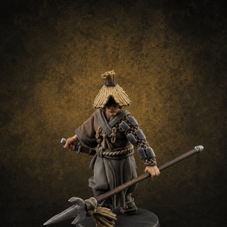 Horde Advancing Nomad Spearman D — painted concept preview (miniature supplied unpainted)