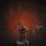 Horde Advancing Nomad Spearman E — painted concept preview (miniature supplied unpainted)