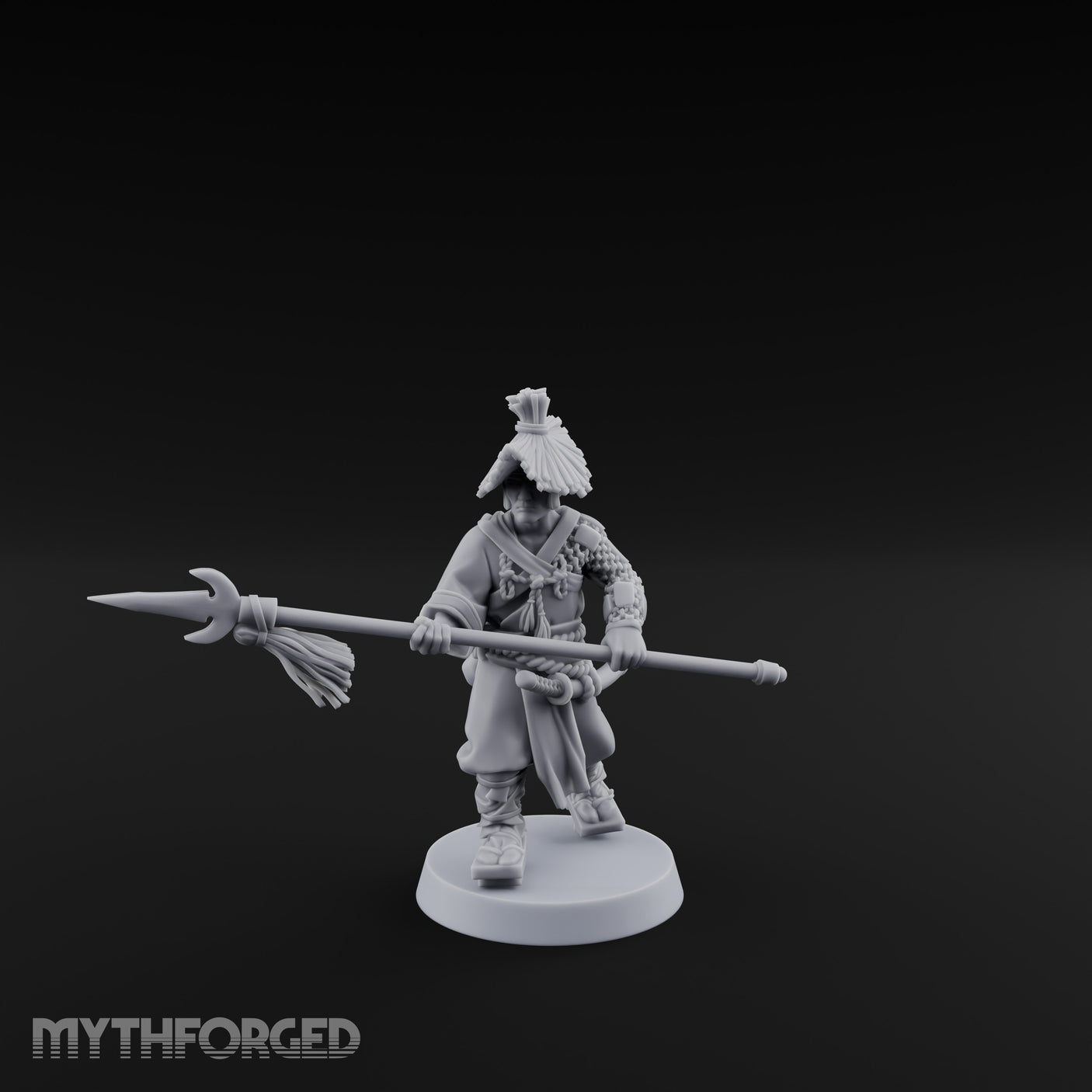 Horde Advancing Nomad Spearmen — NOMIN-SPEARMAN-A