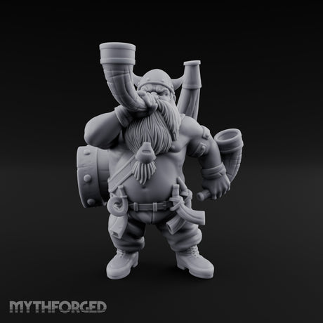 Horn Guzzling Dwarf Barbarian gallery 1