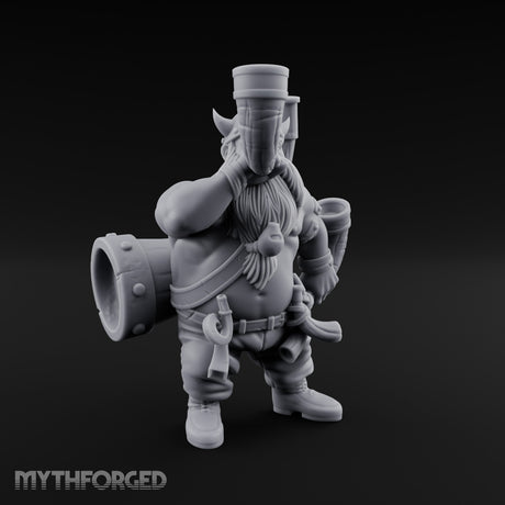 Horn Guzzling Dwarf Barbarian gallery 2