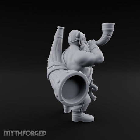 Horn Guzzling Dwarf Barbarian gallery 4