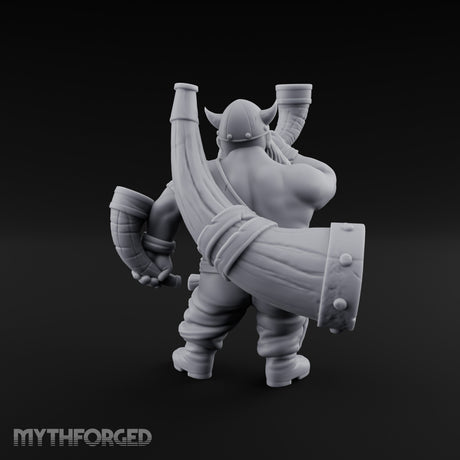 Horn Guzzling Dwarf Barbarian gallery 5