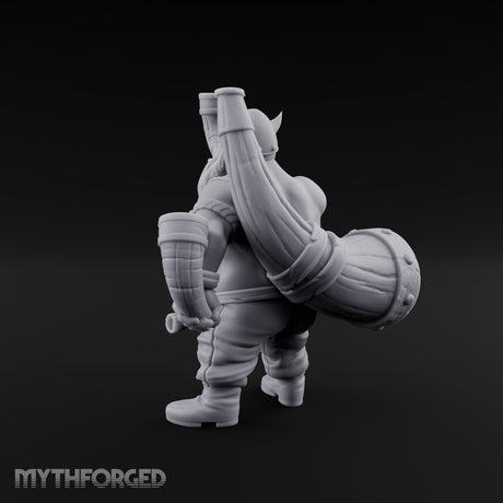 Horn Guzzling Dwarf Barbarian gallery 6