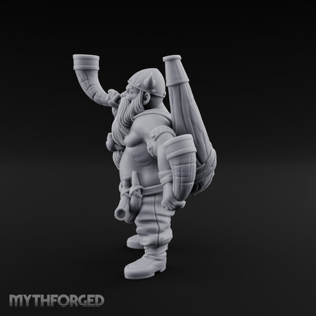 Horn Guzzling Dwarf Barbarian gallery 7