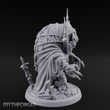 Spikes All Around Golem Timekeeper Construct Miniature for Dungeons and Dragons, Pathfinder or other TTRPGs