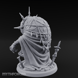 Spikes All Around Golem Timekeeper Construct Miniature for Dungeons and Dragons, Pathfinder or other TTRPGs
