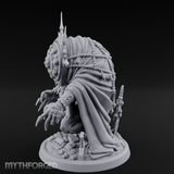 Spikes All Around Golem Timekeeper Construct Miniature for Dungeons and Dragons, Pathfinder or other TTRPGs