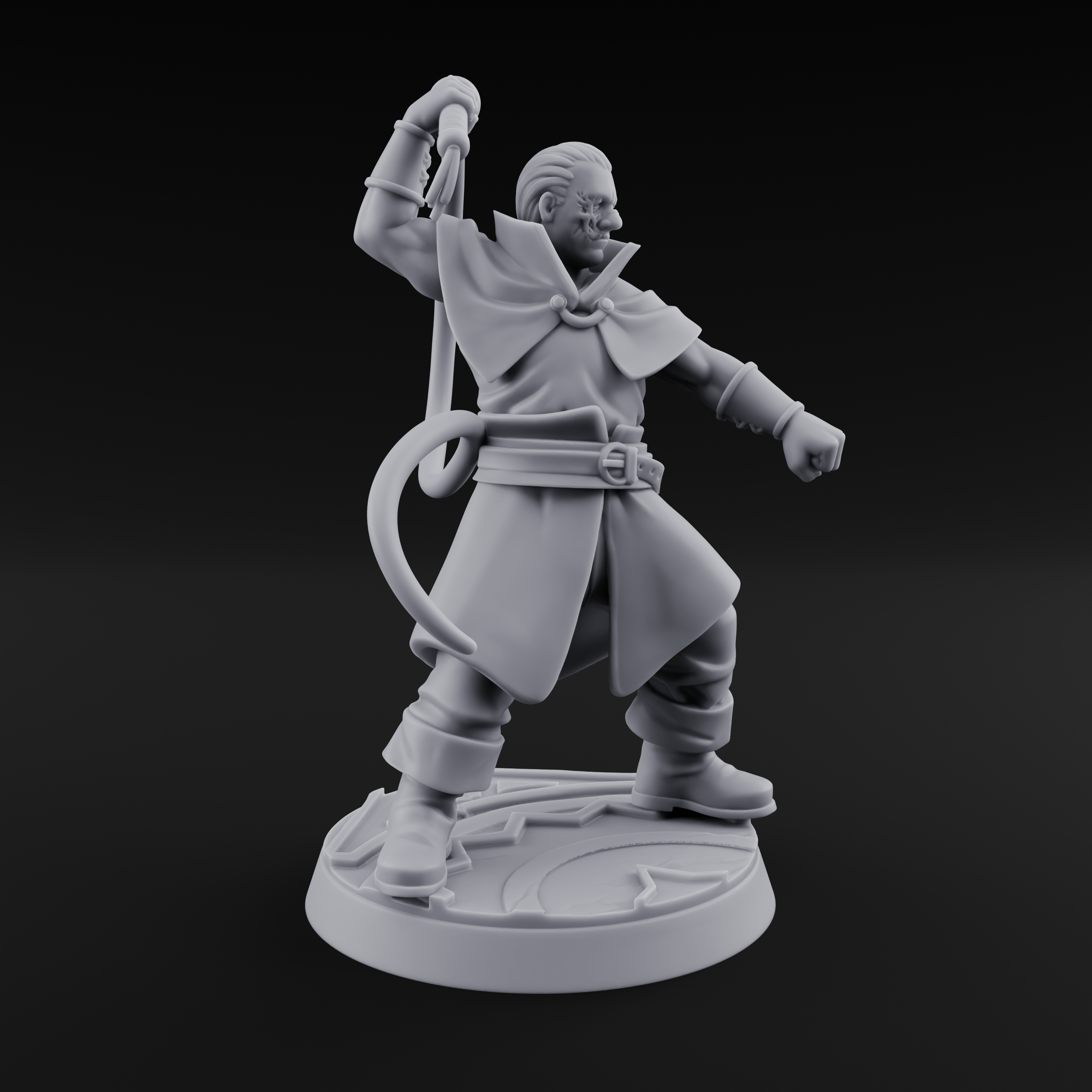 Whip Cracking Hound Master