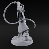 Whip Cracking Hound Master Miniature for Dungeons and Dragons, Pathfinder or other TTRPGs