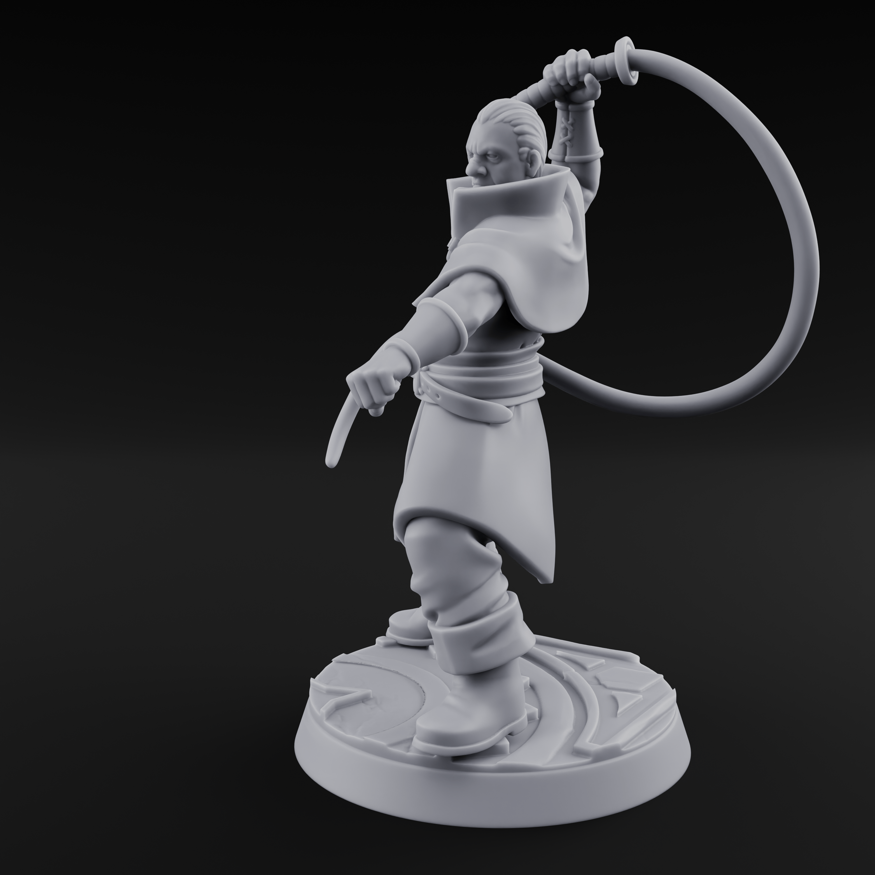 Whip Cracking Hound Master