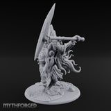 Axe Hoisting Undead Frost Giant Jarl Miniature for Dungeons and Dragons, Pathfinder or other TTRPGs