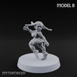 Hula Dancing Halfling Dancer B Miniature for Dungeons and Dragons, Pathfinder or other TTRPGs