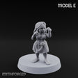 Hula Dancing Halfling Dancer E Miniature for Dungeons and Dragons, Pathfinder or other TTRPGs