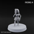 Hula Dancing Halfling Dancer H Miniature for Dungeons and Dragons, Pathfinder or other TTRPGs