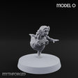 Hula Dancing Halfling Dancer O Miniature for Dungeons and Dragons, Pathfinder or other TTRPGs