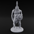 Sword Dragging Human Gladiator A Miniature for Dungeons and Dragons, Pathfinder or other TTRPGs