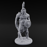 Sword Dragging Human Gladiator A Miniature for Dungeons and Dragons, Pathfinder or other TTRPGs