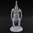 Sword Dragging Human Gladiator C Miniature for Dungeons and Dragons, Pathfinder or other TTRPGs