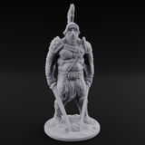 Sword Dragging Human Gladiators Miniature for Dungeons and Dragons, Pathfinder or other TTRPGs