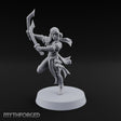 Never Lands Twice in One Spot Human Female Rogue with Twin Curved Blades — Swords