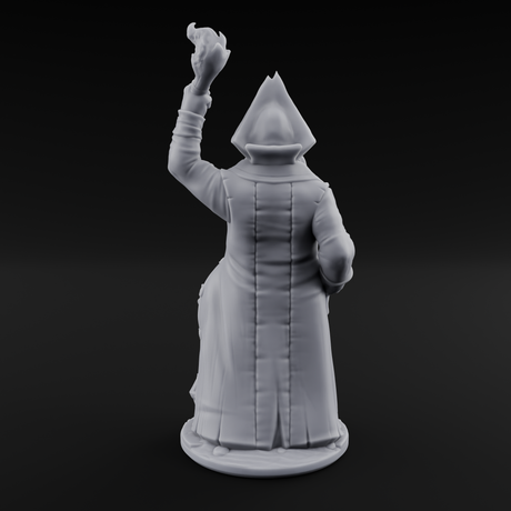 Belly Out Treasure Hunting Human Pirate Captain Miniature for Dungeons and Dragons, Pathfinder or other TTRPGs