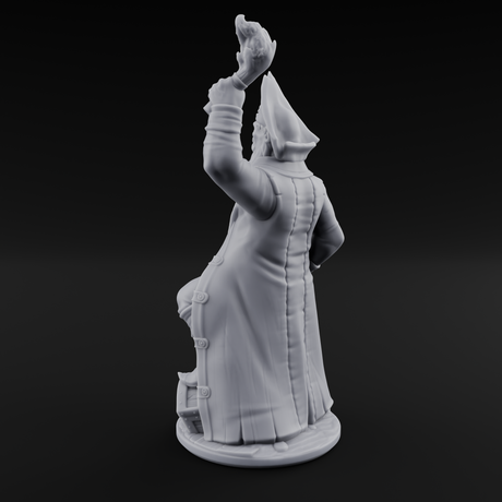 Belly Out Treasure Hunting Human Pirate Captain Miniature for Dungeons and Dragons, Pathfinder or other TTRPGs