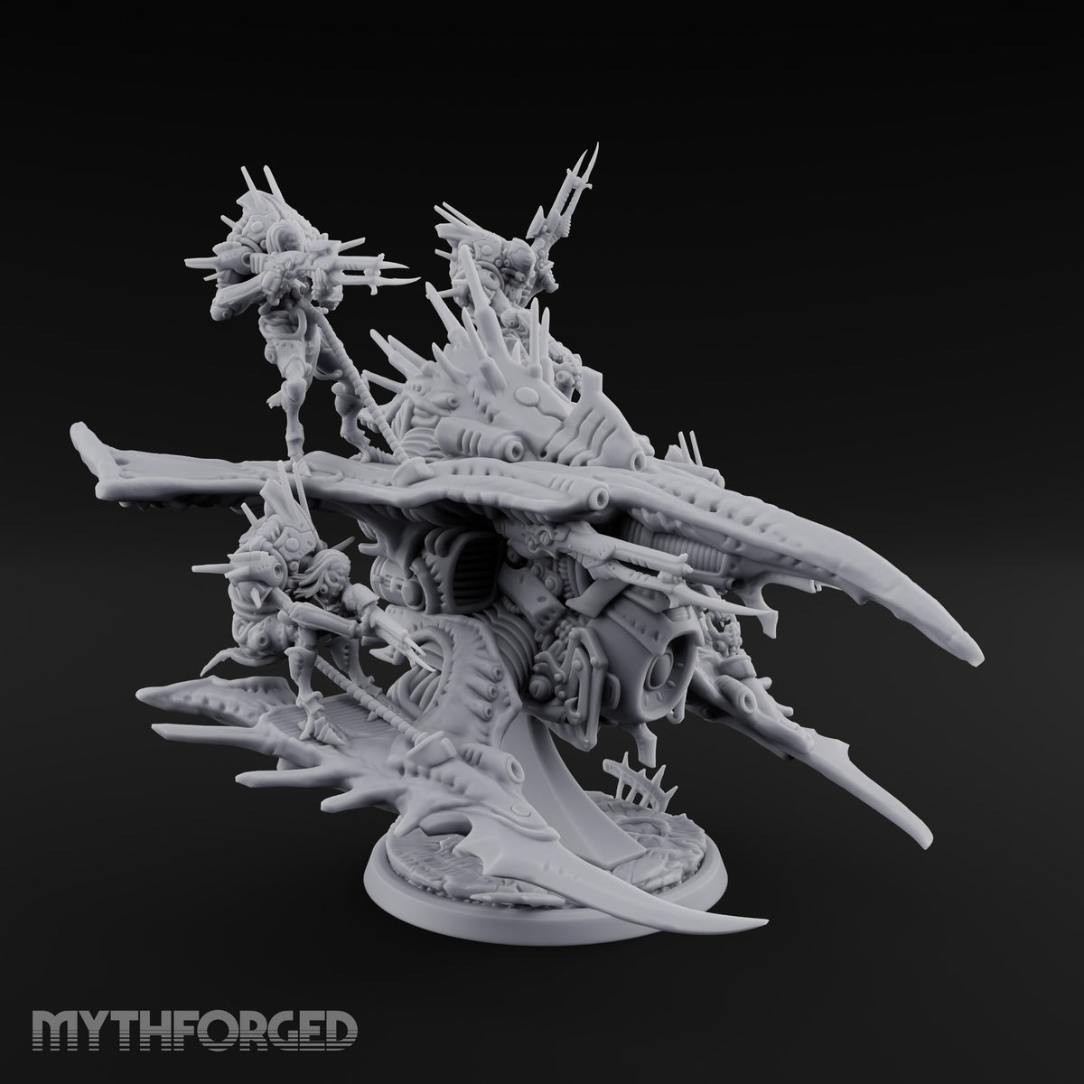 Collection Day Has Wings Human Hover Skiff Raiders