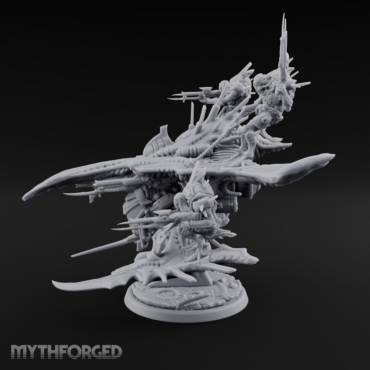 Collection Day Has Wings Human Hover Skiff Raiders