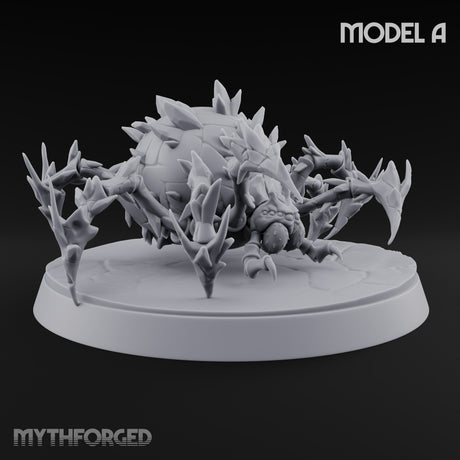 Frostbitten Weaver Giant Spiders — A