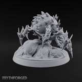 Frostbitten Weaver Giant Spiders — B