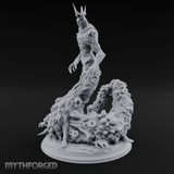 Rising From Corruption Undead Lich Miniature for Dungeons and Dragons, Pathfinder or other TTRPGs