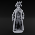 Tentacle Stroking Mind Flayer Captain Miniature for Dungeons and Dragons, Pathfinder or other TTRPGs