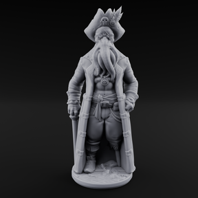 Tentacle Stroking Mind Flayer Captain Miniature for Dungeons and Dragons, Pathfinder or other TTRPGs