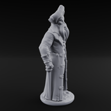 Tentacle Stroking Mind Flayer Captain Miniature for Dungeons and Dragons, Pathfinder or other TTRPGs