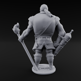 Torch Bearing Buccaneer Mind Flayer Pirate A Miniature for Dungeons and Dragons, Pathfinder or other TTRPGs
