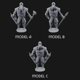 Torch Bearing Buccaneer Mind Flayer Pirates Miniature for Dungeons and Dragons, Pathfinder or other TTRPGs