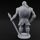 Torch Bearing Buccaneer Mind Flayer Pirate B Miniature for Dungeons and Dragons, Pathfinder or other TTRPGs