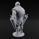 Torch Bearing Buccaneer Mind Flayer Pirate C Miniature for Dungeons and Dragons, Pathfinder or other TTRPGs
