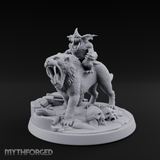 Riding The Beast Imp Miniature for Dungeons and Dragons, Pathfinder or other TTRPGs