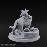 Riding The Beast Imp Miniature for Dungeons and Dragons, Pathfinder or other TTRPGs
