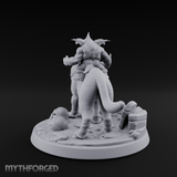 Riding The Beast Imp Miniature for Dungeons and Dragons, Pathfinder or other TTRPGs