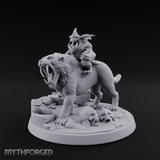 Riding The Beast Imp Miniature for Dungeons and Dragons, Pathfinder or other TTRPGs