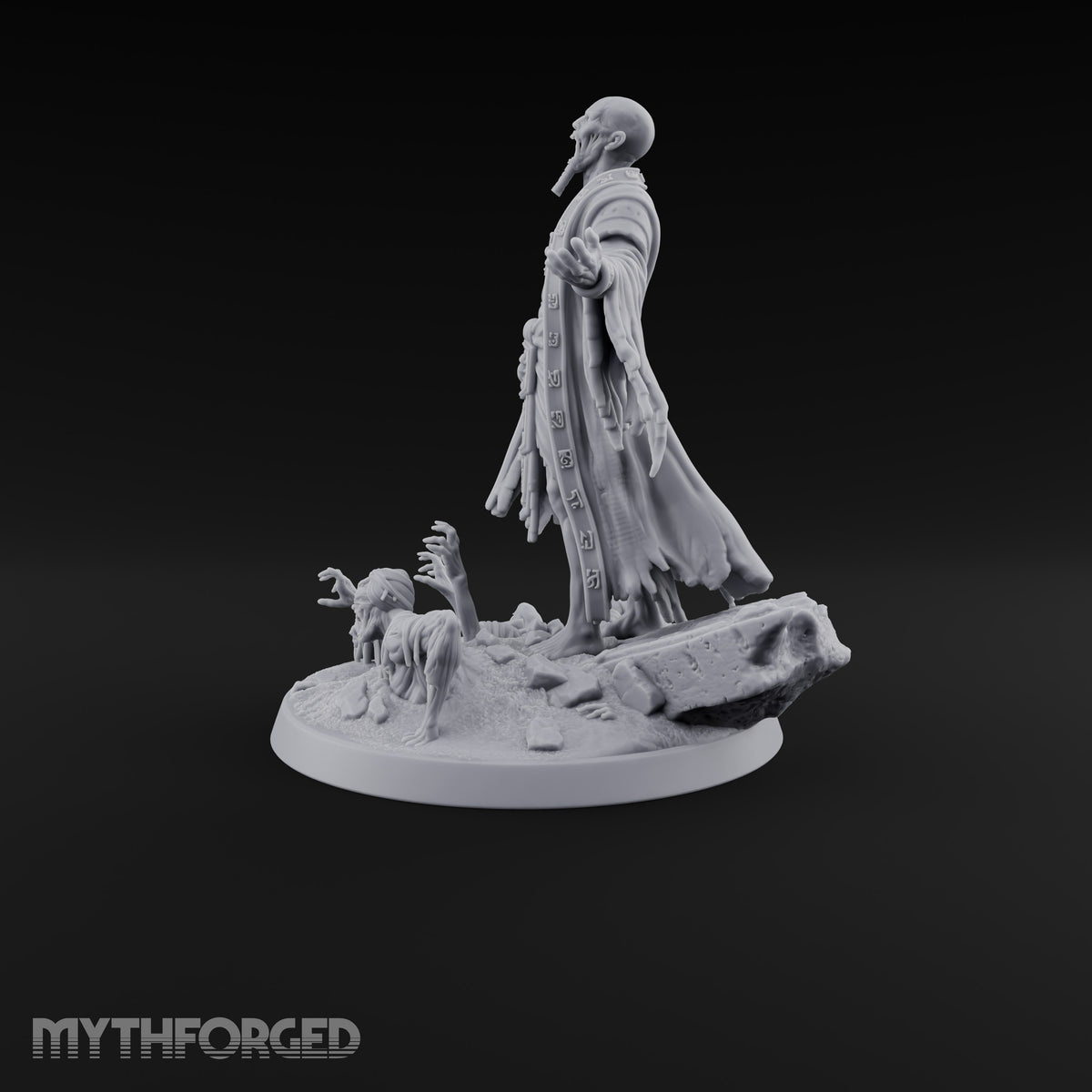 Raising the Restless Mummy Sorcerer